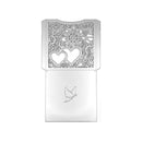 Poppy Crafts Cutting Dies (12.3cm x 21.1cm) Envelope Template Hearts 206*