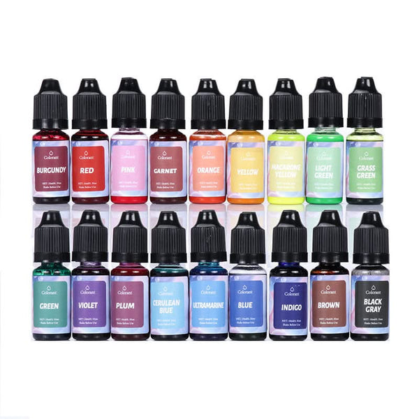 Poppy Crafts Soap & Candle Liquid Pigment Pack - 18 Colours