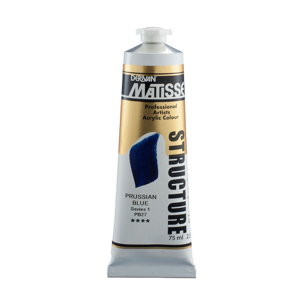 Matisse Structure Paint 75mL - Prussian Blue