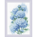 RIOLIS Counted Cross Stitch Kit 8.25"X11.75" Delicate Chrysanthemums*