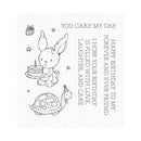 My Favorite Things Clear 4"x4" Stamp Set - You Cake My Day*