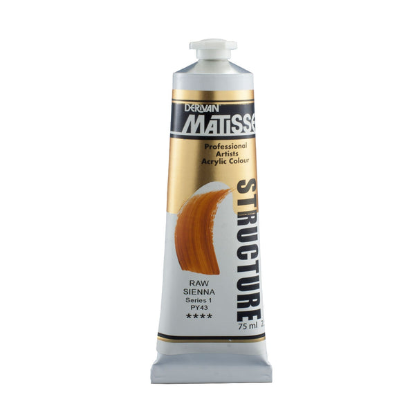 Matisse Structure Paint 75mL - Raw Sienna