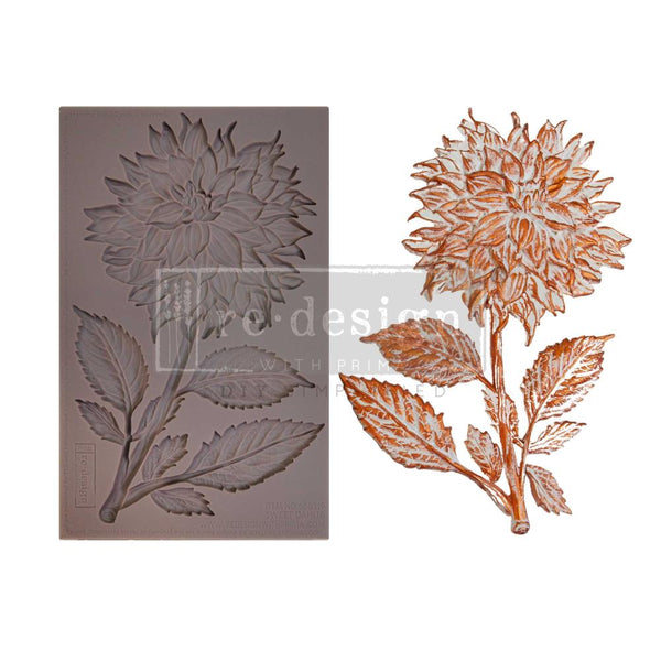 Prima Re-Design Decor Mould Sweet Dahlia