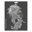 Prima Re-Design Decor Stencil 9"X12" Adored Paisley