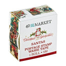 49 And Market Christmas Spectacular 2023 Washi Tape Roll Postage Washi Santa