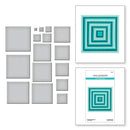 Spellbinders Etched Dies Everlasting Square - Everlasting Shapes