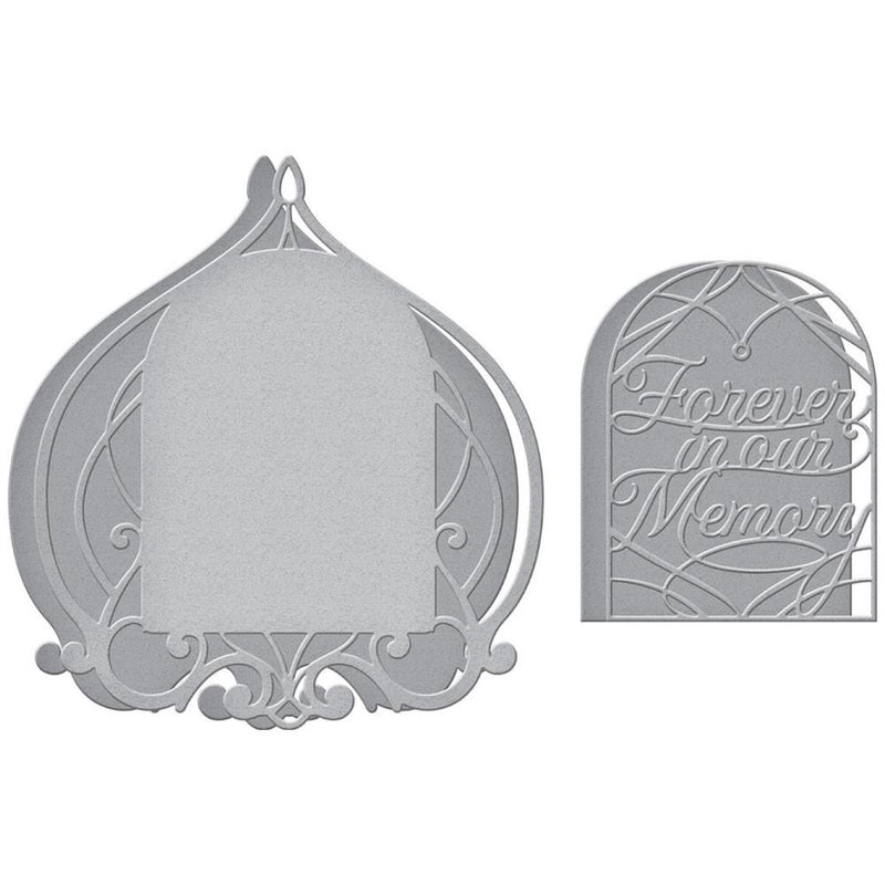 Spellbinders Etched Dies By Becca Feeken - Forever In Our Memory Vignette*