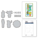 Spellbinders Etched Dies By Simon Hurley - Succulents*