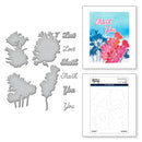 Spellbinders Etched Dies By Simon Hurley Inked Blooms