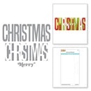 Spellbinders Etched Dies - Merry Christmas - Be Bold Colour Block*