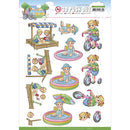 Find It Trading Yvonne Creations Punchout Sheet - Playground, Funky Day Out