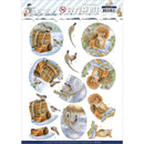 Find It Trading Jeanine's Art Punchout Sheet - Winter Garden - Pheasant*