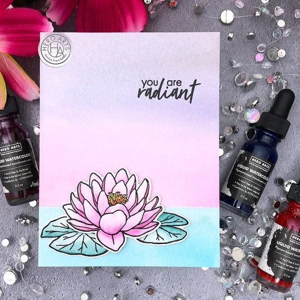 Hero Arts Frame Cut Dies - Hero Florals Lotus*