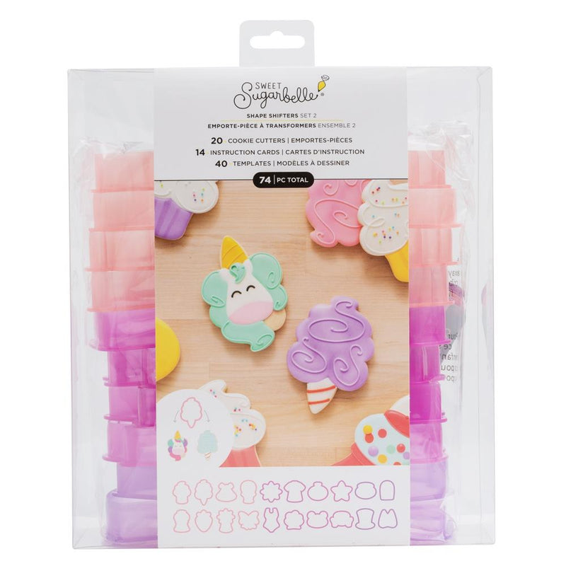 Sweet Sugarbelle Shape Shifter Cookie Cutters 74 pack - Set 2*