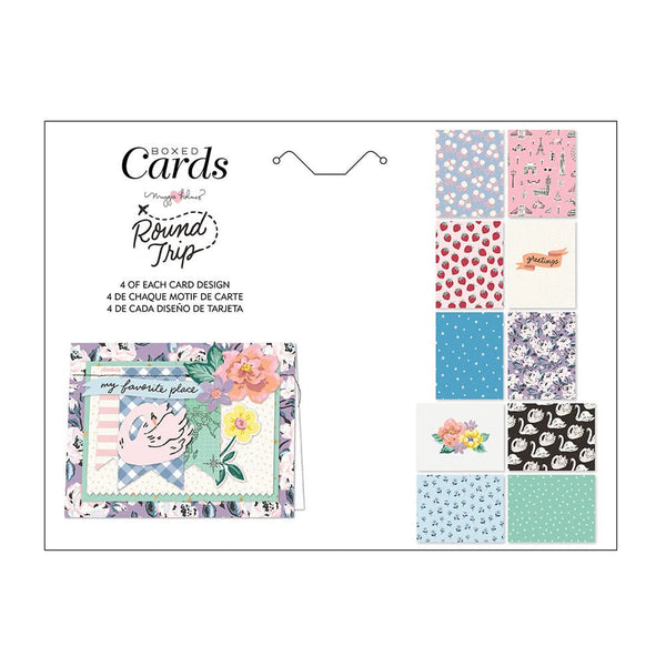 American Crafts A2 Cards  with Envelopes (4.375"X5.75") 40/Box - Maggie Holmes Round Trip*