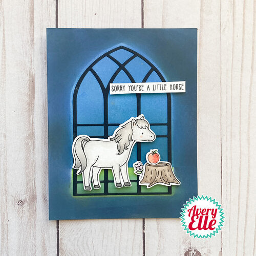 Avery Elle Clear Stamp Set 4"X3" - Little Horse*