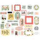 Carta Bella Cardstock Ephemera - 34 pack  Icons - Homemade*