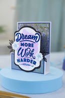 Crafter's Companion Clear Acrylic Stamps  - Dream More*