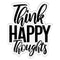 Crafter's Companion Clear Acrylic Stamps  - Happy Thoughts*