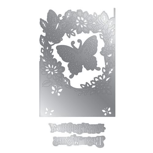 Crafter's Companion Gemini Create-A-Card Die - Butterfly Wishes*