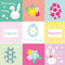 Violet Studio Paper Pack 6"X6 (15.2cm x 15.2cm)  " 30 pack  Hoppy Easter