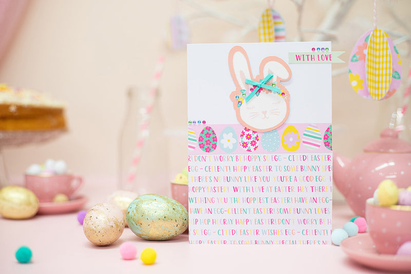 Violet Studio Paper Pack 8"X8" 30 pack  Hoppy Easter*