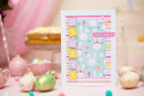 Violet Studio Adhesive Letter Tiles 104 pack  Hoppy Easter