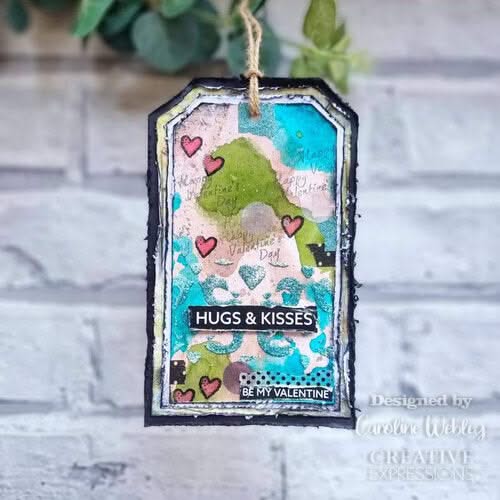 Creative Expressions 6"x 4" Clear Stamp Set By Sam Poole - Cupcake Kisses*