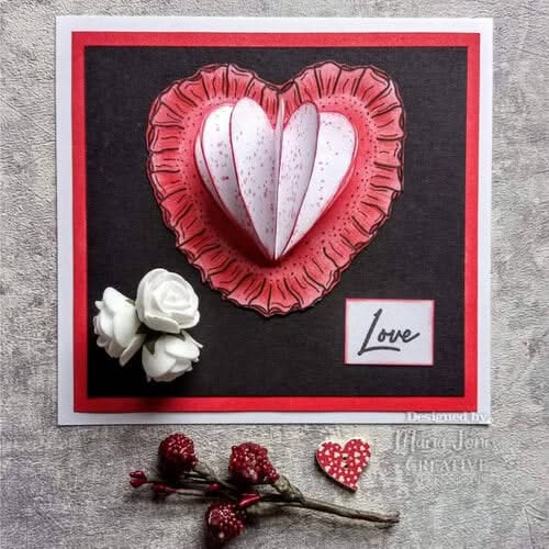 Creative Expressions 6"x 4" Clear Stamp Set By Sam Poole - Sweetness Heart*