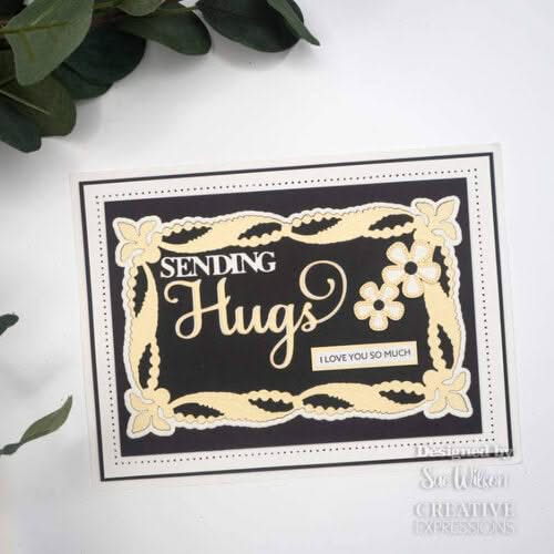 Creative Expressions Craft Dies By Sue Wilson - Frames & Tags Collection - Wrapped Pearl Frame*