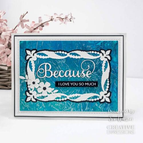 Creative Expressions Craft Dies By Sue Wilson - Frames & Tags Collection - Wrapped Pearl Frame*