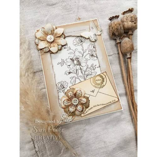 Creative Expressions Craft Dies By Sam Poole - Shabby Basics - Lace Doily Penelope*