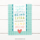 Concord & 9th Clear Stamps 6in x 6in - Thank You For Being*