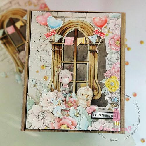 Dress My Craft Single-Sided Paper Pad 6"X6" 24 pack - Kidland*