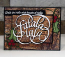 Elizabeth Craft Metal Die - Falalalala*