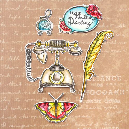 Elizabeth Craft Metal Die - Hello Darling*