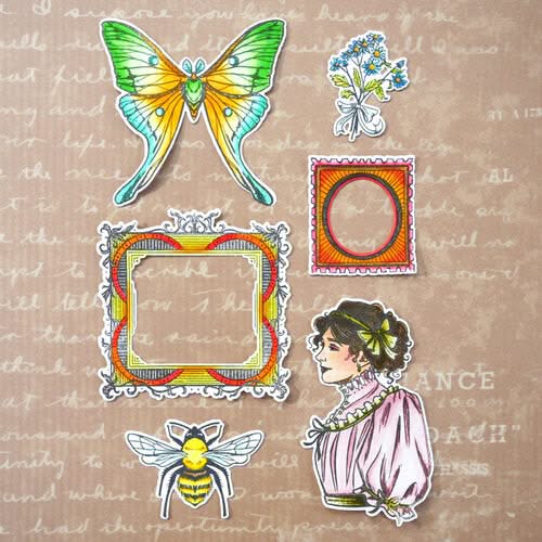 Elizabeth Craft Metal Die English Countryside 2*