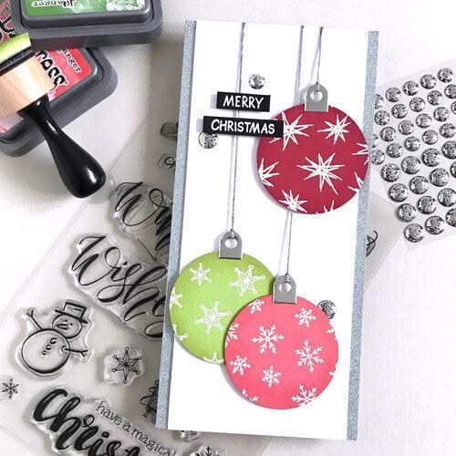 Elizabeth Crafts Clear Stamps - Snow*