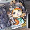 Elizabeth Craft Clear Stamps - Cute Winter Couple*