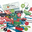 49 And Market ARToptions 61 Pack - Holiday Wishes Chipboard Bits*