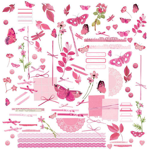 49 And Market Colour Swatch - Blossom - Laser Cut Elements*