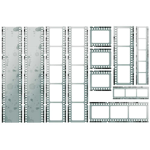 49 And Market Colour Swatch - Eucalyptus - Acetate Filmstrips