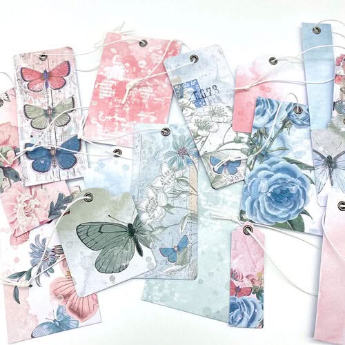 49 And Market Vintage Artistry - Tranquility Tag Set*