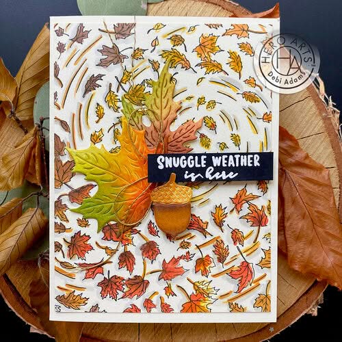Hero Arts Clear Stamp - Autumn Messages*