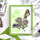 Hero Arts Clear Stamps 4"X6" - Monarch & Milkweed*