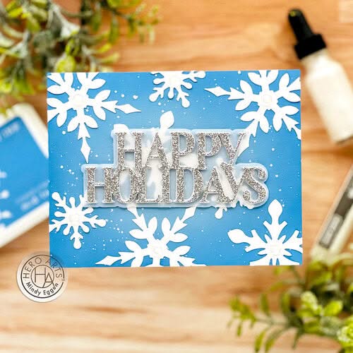 Hero Arts Fancy Dies - Large Snowflakes And Swirls*