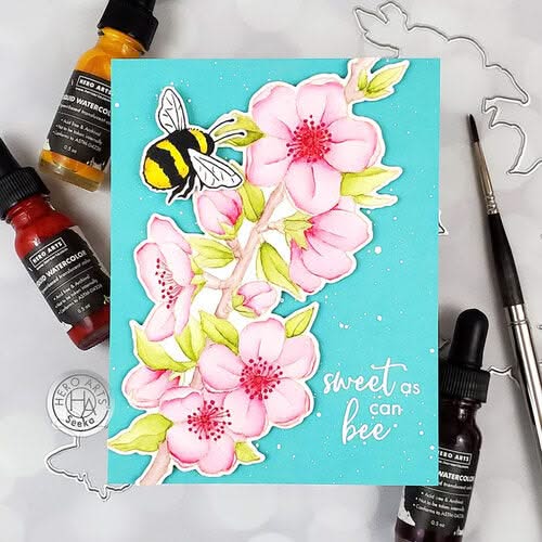 Hero Arts Frame Cuts Dies - Sweet As Honey*