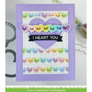 Lawn Cuts Custom Craft Die Simply Celebrate Hearts*