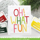 Lawn Cuts Custom Craft Die - Giant Outlined Oh What Fun*