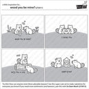 Lawn Fawn Clear Stamps 4"X6" (10cm x 15.25cm) Wood You Be Mine?